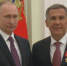 Путин вручил Минниханову орден Александра Невского - Бугульминская газета