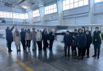 Бугульминские школьники ознакомились с авиационной техникой