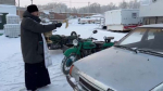 В Бугульме освятили гуманитарную помощь бойцам СВО