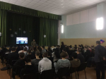 В Бугульме участник СВО Руслан Мингазов встретился со студентами колледжа