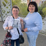 Волонтеры помогают бугульминцам проголосовать за общественные пространства