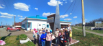 Дошкольники из Бугульмы навели порядок у стелы Герою Советского Союза