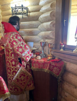 В Бугульминском районе в праздник Преполовения Пятидесятницы прошла Божественная литургия