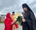 В Бугульминском районе в праздник Преполовения Пятидесятницы прошла Божественная литургия