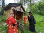 В Бугульминском районе в праздник Преполовения Пятидесятницы прошла Божественная литургия