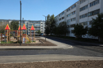 Работы по благоустройству некоторых дворов в Бугульме близятся к завершению