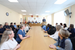 Торжественное представление нового председателя