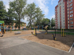 В Бугульминском районе полным ходом идут работы по благоустройству дворовых территорий
