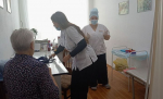 В Бугульме на избирательном участке проводилась вакцинация