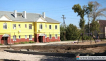В Бугульме подходит к завершению благоустройство одной из самых больших дворовых территорий.