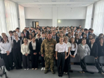 Бугульминские школьники встретились с ветераном СВО