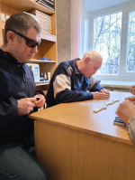 В честь Международного дня слепых в Бугульме провели турнир по домино