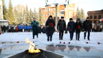 В День Героев Отечества Дамир Фаттахов возложил цветы к Вечному огню