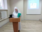 Сестра милосердия Бугульминского сестричества посетила медицинский колледж