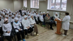 Сестра милосердия Бугульминского сестричества посетила медицинский колледж