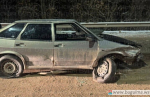 Пьяная компания из Бугульмы на автомобиле ВАЗ 2114 совершила ДТП  в Лениногорске.