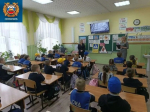 Бугульминским школьникам напомнили, как правильно переходить дорогу