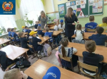 Бугульминским школьникам напомнили, как правильно переходить дорогу