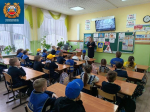 Бугульминским школьникам напомнили, как правильно переходить дорогу
