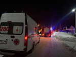 В Бугульминском районе произошёл пожар в частном сарае