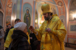 Епископ Мефодий совершил Всенощное бдение в канун Недели сыропустной в Казанско-Богородицком монастыре