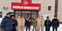 В Бугульме проводили двоих контрактников, прибывших из Башкортостана и Тверской области - Бугульминская газета