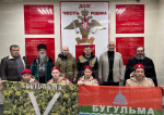 В Бугульме проводили двоих контрактников, прибывших из Башкортостана и Тверской области