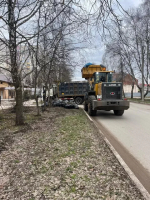 За прошедшие две недели с улиц Бугульмы вывезено 650 кубометров мусора