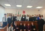 В Бугульминском суде состоялась правовая лекция с учащимися средней школы на тему: «С чего начинается преступление»