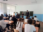 Сотрудники полиции Бугульмы проводят профориентационные беседы в школах
