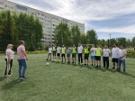 В Бугульме прошёл семейный футбольный праздник «Папа, мама, я — футбольная семья»