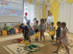 В бугульминском детском саду прошло занятие с родителями и автоинспектором