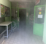 В Бугульме потушили пожар в подвале жилого дома на улице Чайковского