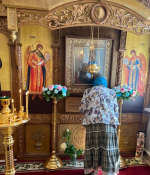 В Александро-Невском мужском монастыре села Сосновка Бугульминского района состоялась Божественная литургия