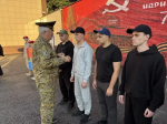 Из Бугульмы отправили четверых призывников: будущие пограничники, водители и специалист правительственной связи