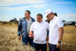 В Бугульминском районе полным ходом идет уборочная кампания