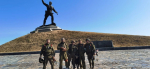 Юные бугульминцы посвятили рисунки собаке, спасшей военнослужащих