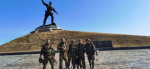 Юные бугульминцы посвятили рисунки собаке, спасшей военнослужащих