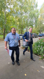 Ветеран ВОВ проголосовал в Бугульме