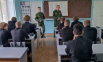 Бугульминские школьники встретились с курсантами военного училища