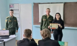 Выбор будущего: бугульминские школьники пообщались с курсантами-танкистами