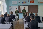 Выбор будущего: бугульминские школьники пообщались с курсантами-танкистами